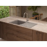 Мойка OMOIKIRI YASUGATA 100-BL Tetogranit/черный 4993844