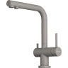 Комплект смеситель + фильтр OMOIKIRI NAGANO-GR-P + PURE DROP LITE 4219.8028P