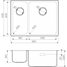 Мойка OMOIKIRI TADZAVA 58-2-U/IF-IN-R 4993773