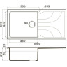 Мойка OMOIKIRI YASUGATA 100-WH Tetogranit/белый 4993847